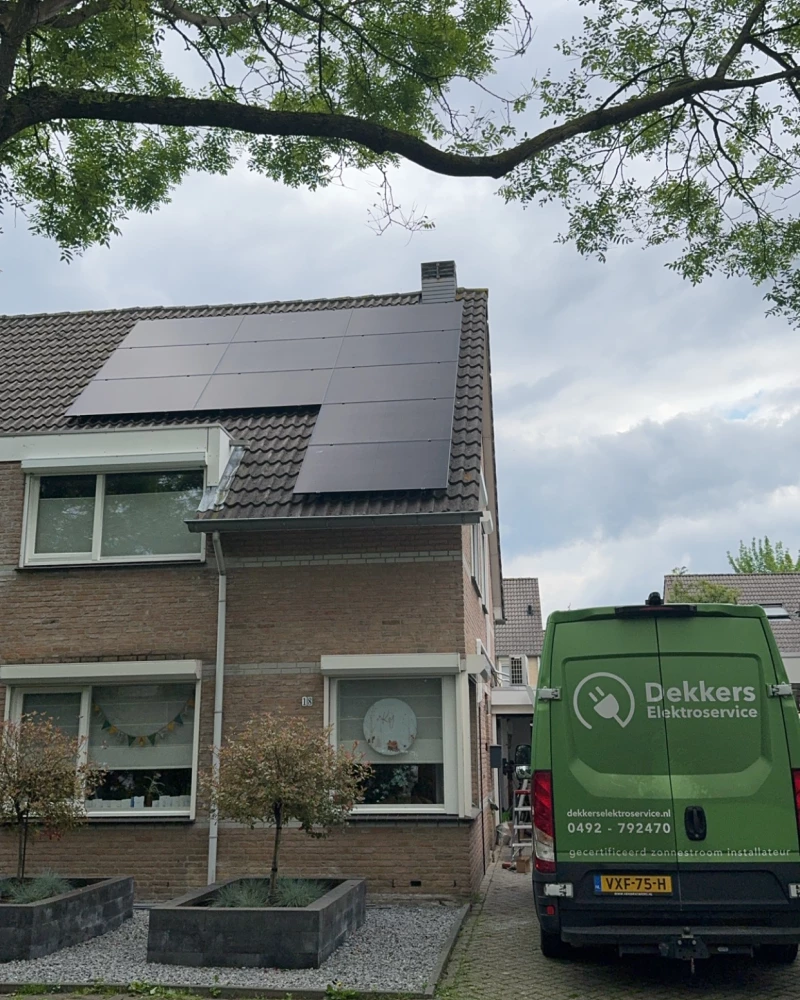 woning zonnepanelen